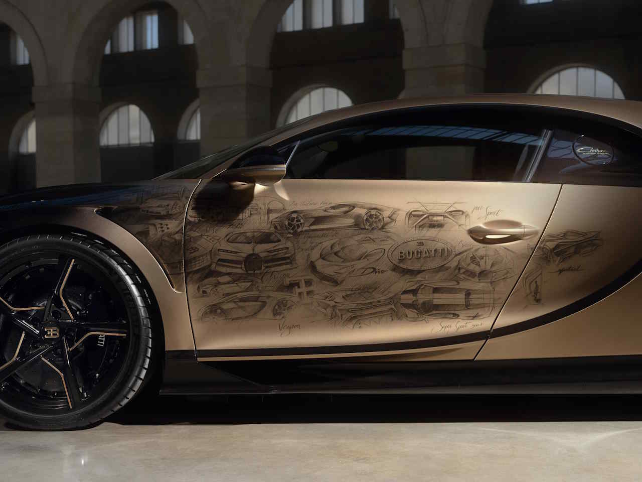 BugattiChiron 2023 - ngulo frontal