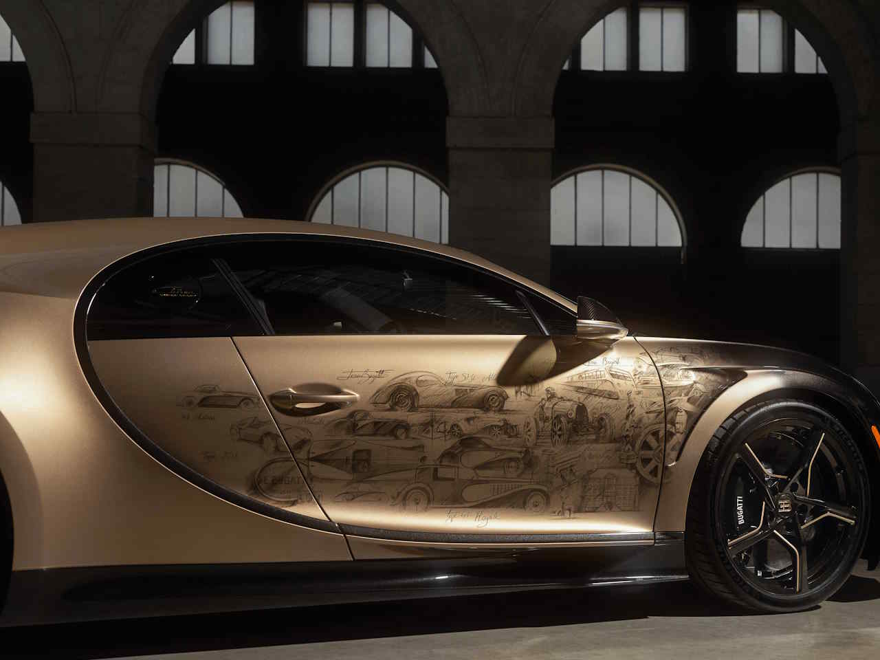 BugattiChiron 2023 - lateral
