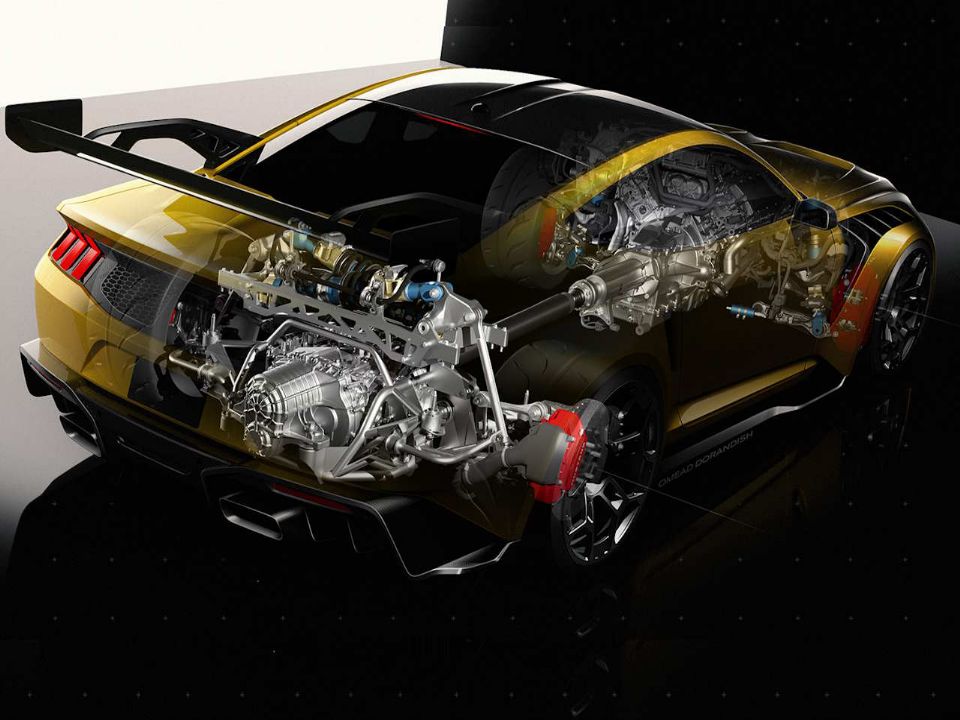 Ford�Mustang 2024 - �ngulo traseiro