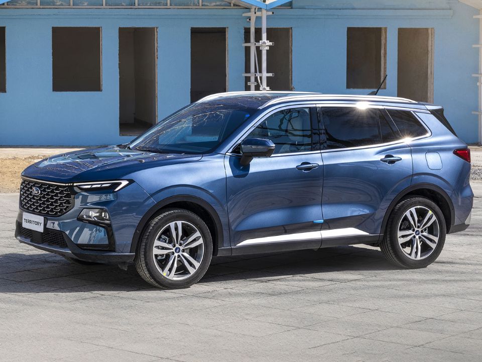 Ford�Territory 2024 - �ngulo frontal