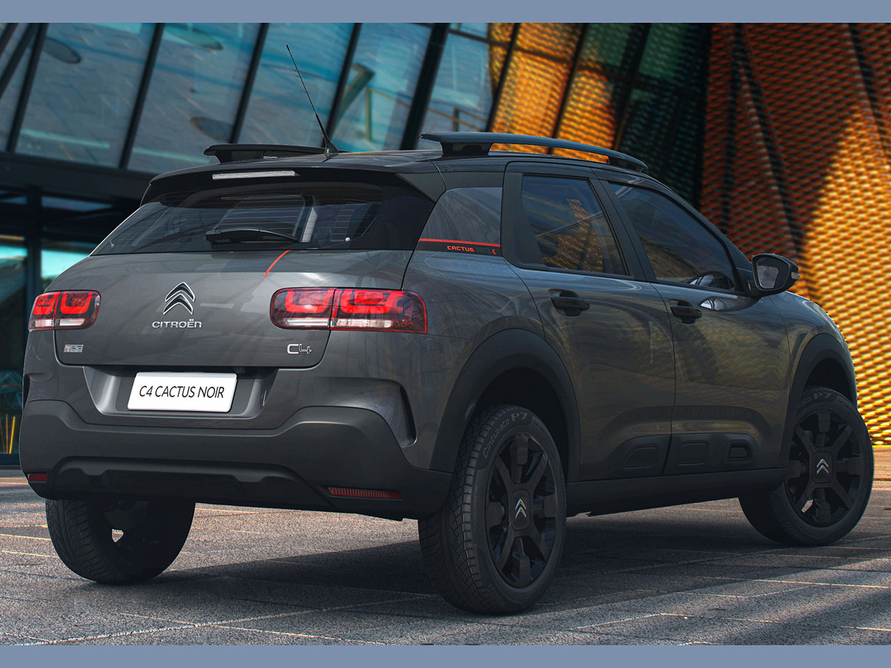 Citro�n�C4 Cactus 2024 - �ngulo traseiro