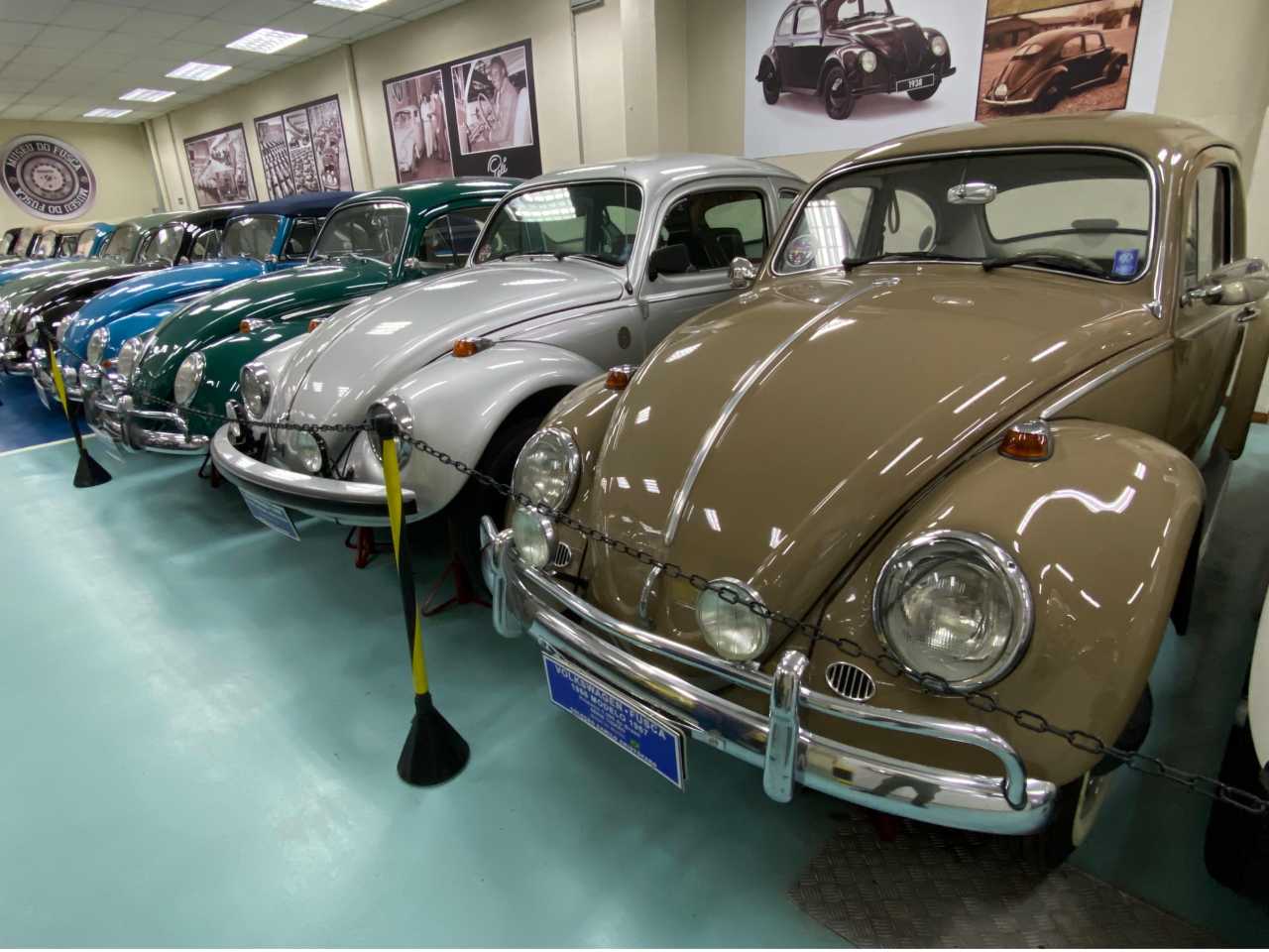 Museu em So Paulo conta com vrias verses raras do Volkswagen Fusca