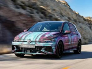 Volkswagen revela protótipo do Golf renovado na CES, em Las Vegas (EUA)