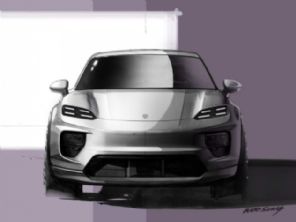 Porsche mostra esbo�os e mais detalhes do novo SUV Macan el�trico