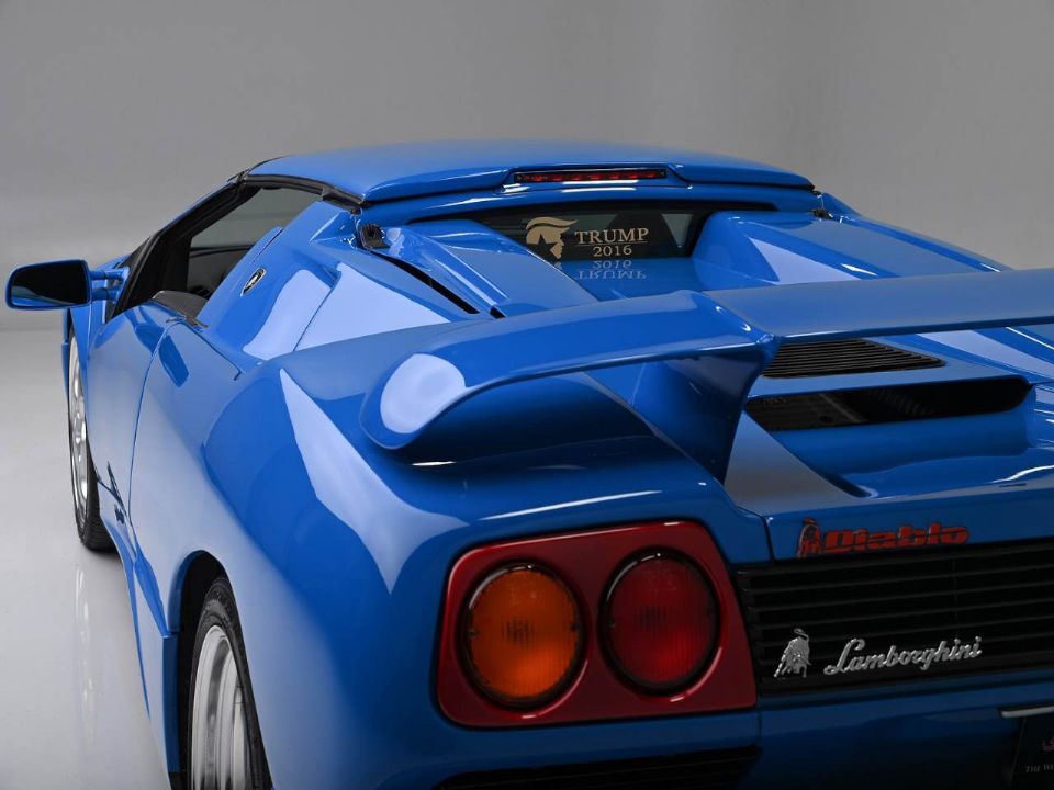 Lamborghini Diablo SV Roadster encomendada por Donald Trump