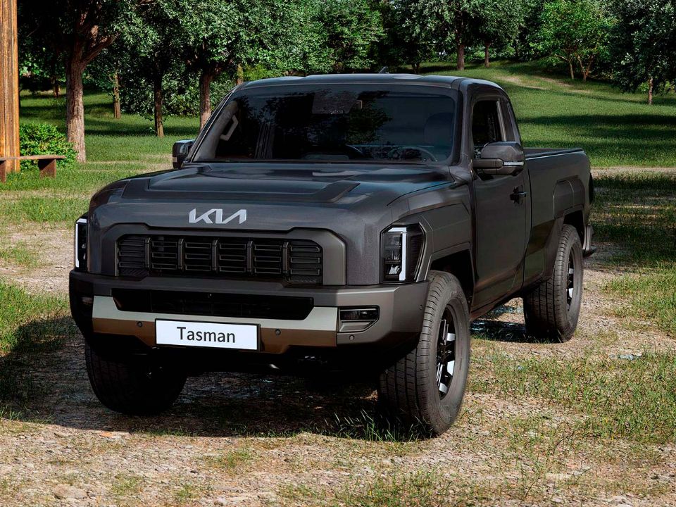Kia�Tasman 2025 - �ngulo frontal