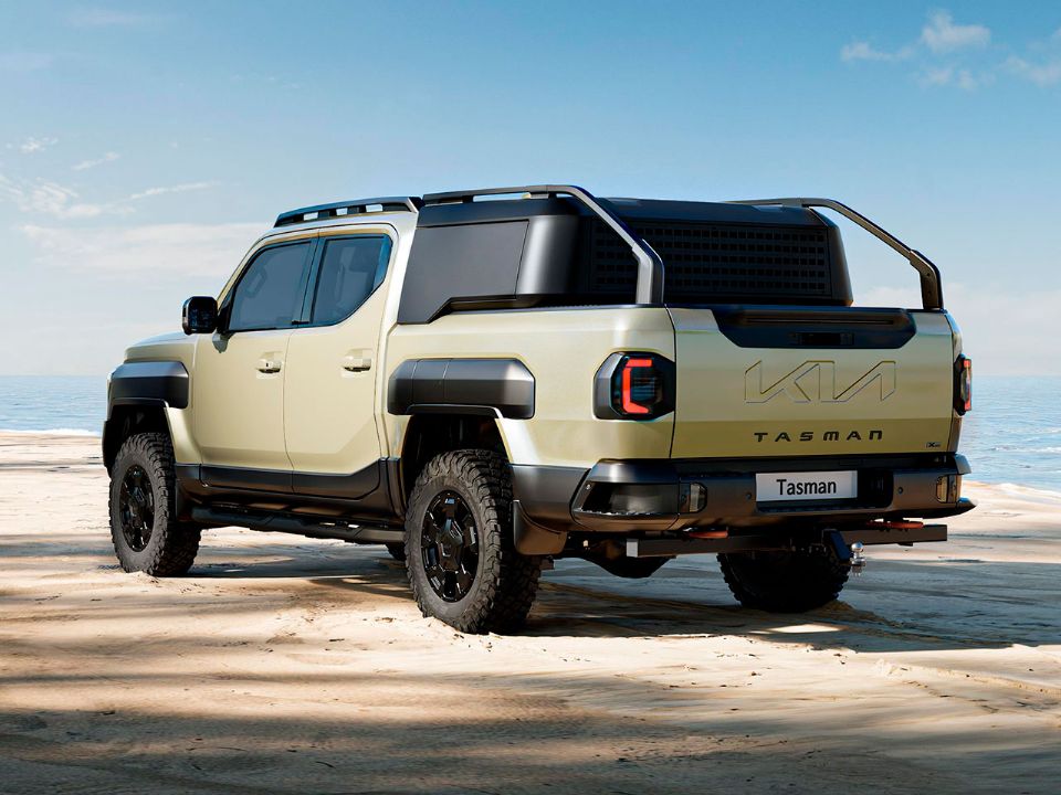 Kia�Tasman 2025 - �ngulo traseiro
