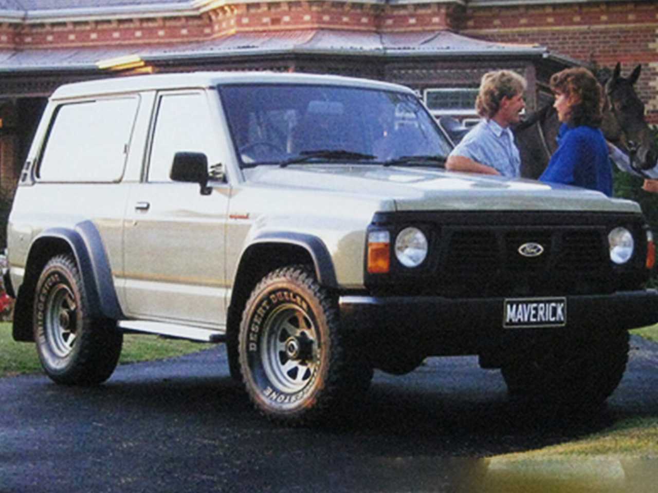 Ford Maverick na versão SUV, que chegou a ser vendido na Austrália Ford Maverick na versão SUV, que chegou a ser vendido na Austrália