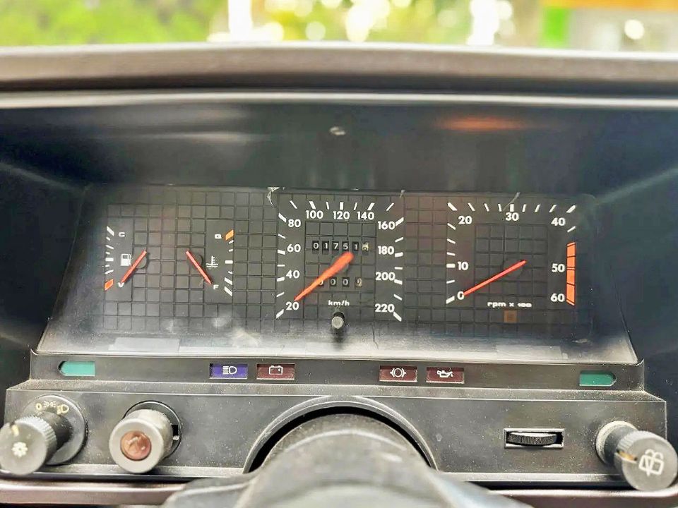 Chevrolet�Caravan 1987 - painel de instrumentos