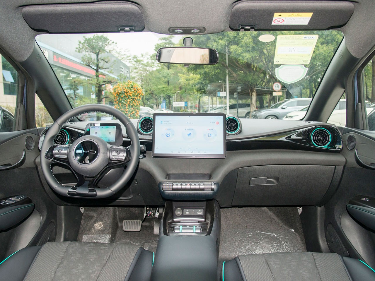 BYD�Dolphin 2024 - painel