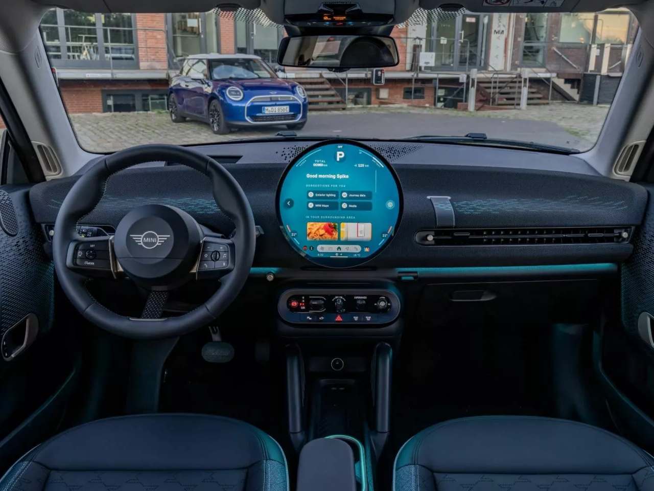 Mini�Hatch 3 portas 2024 - painel