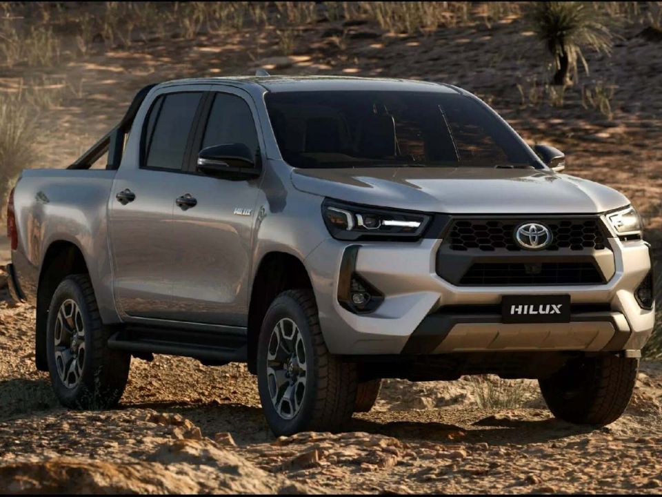 ToyotaHilux 2024 - ngulo frontal