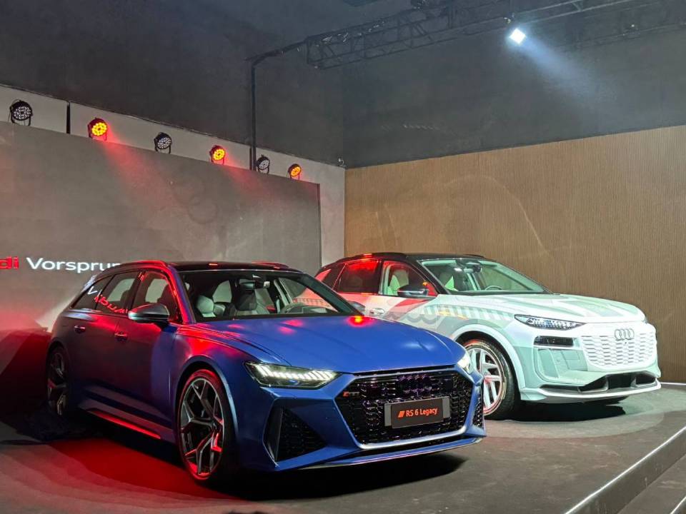 Audi faz 30 anos de Brasil com dois novos modelos o RS6 Legacy e o SUV Q6 e-tron