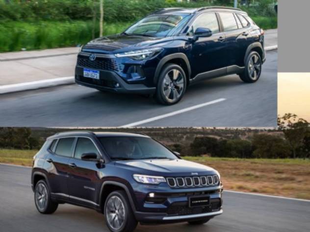 Corolla Cross e Jeep Compass chegam  linha 2025: qual SUV se saiu melhor?