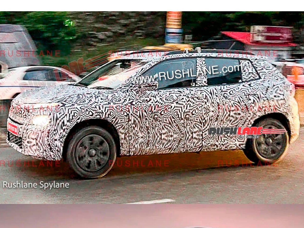 SUV compacto da Volkswagen é flagrado na Índia SUV compacto da Volkswagen é flagrado na Índia