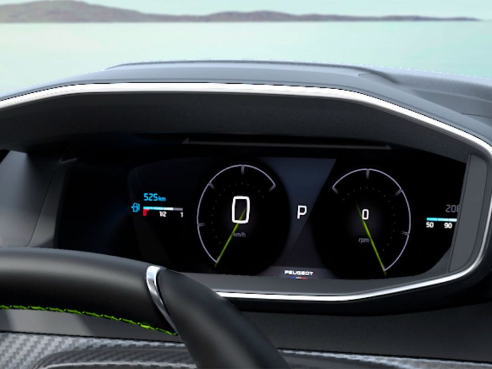 Peugeot�208 2025 - painel de instrumentos