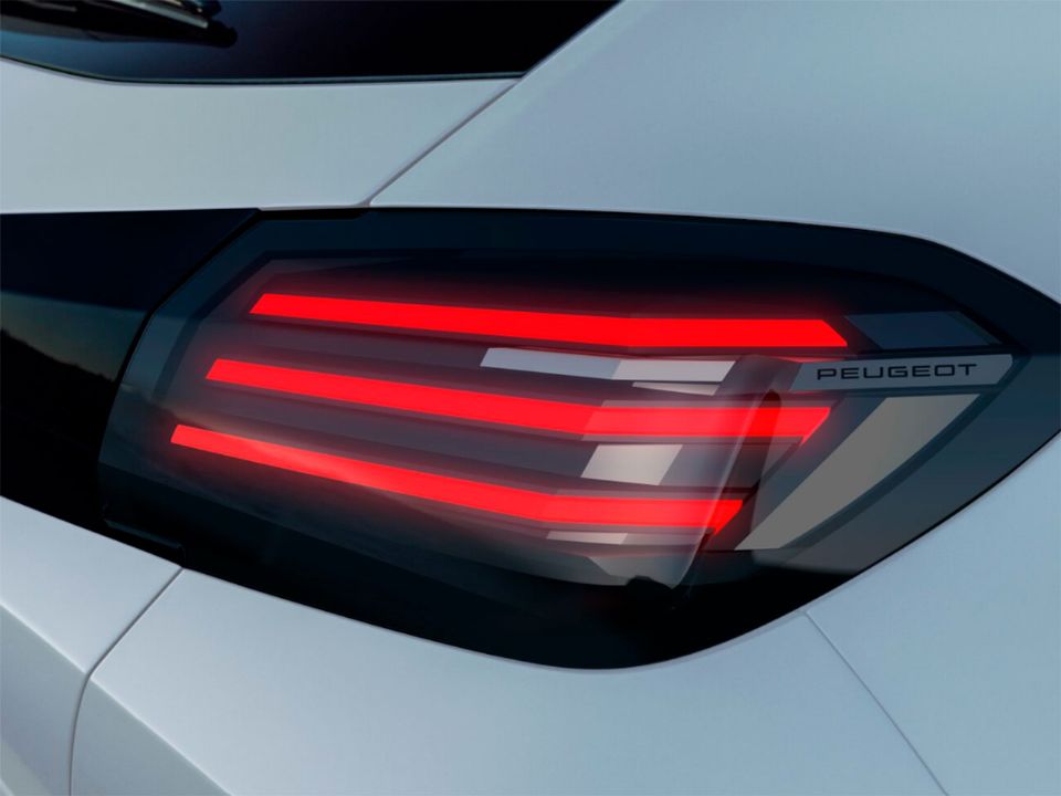 Peugeot�208 2025 - lanternas