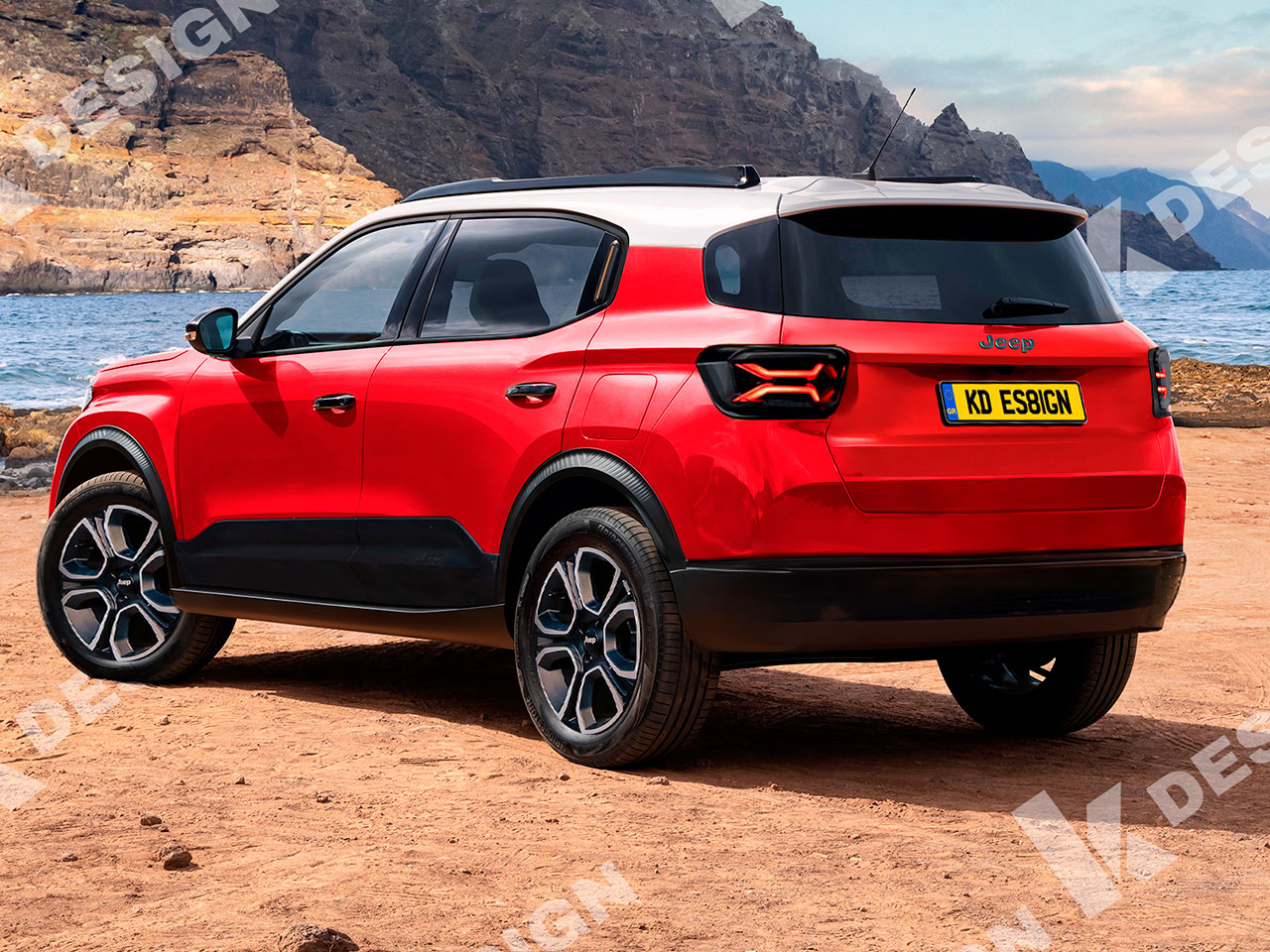 Projeção de Jeep baseado em plataforma do Citroën Aircross está previsto para 2027 Projeção de Jeep baseado em plataforma do Citroën Aircross está previsto para 2027