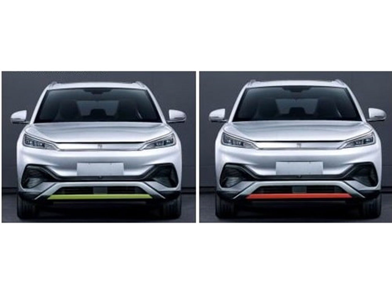 BYD Yuan Up em fotos publicadas pelo governo chinês pode ter detalhes verdes ou vermelhos BYD Yuan Up em fotos publicadas pelo governo chinês pode ter detalhes verdes ou vermelhos