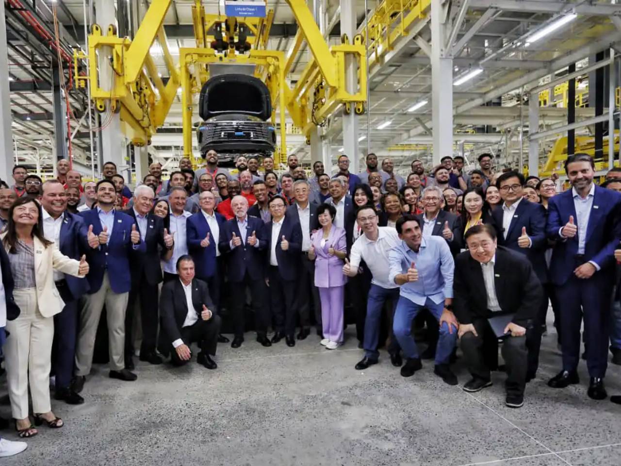 Segunda inauguração do mesmo local, desta vez com presença de autoridades, em outubro Segunda inauguração do mesmo local, desta vez com presença de autoridades, em outubro