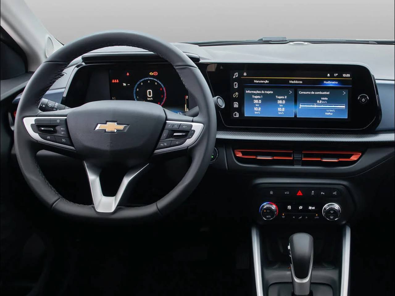Interior do SUV do Onix terá muito do hatch compacto atual, salvo alguns detalhes