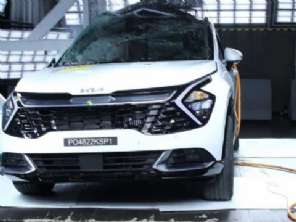Kia Sportage da linha 2026 leva nota m�xima em teste de colis�o; veja v�deo