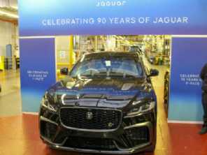 Jaguar encerra produ��o do SUV F-Pace ap�s dez anos