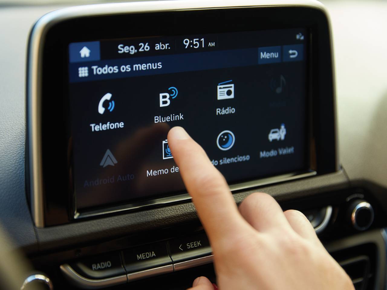 Sistema Bluelink da Hyundai Sistema Bluelink da Hyundai