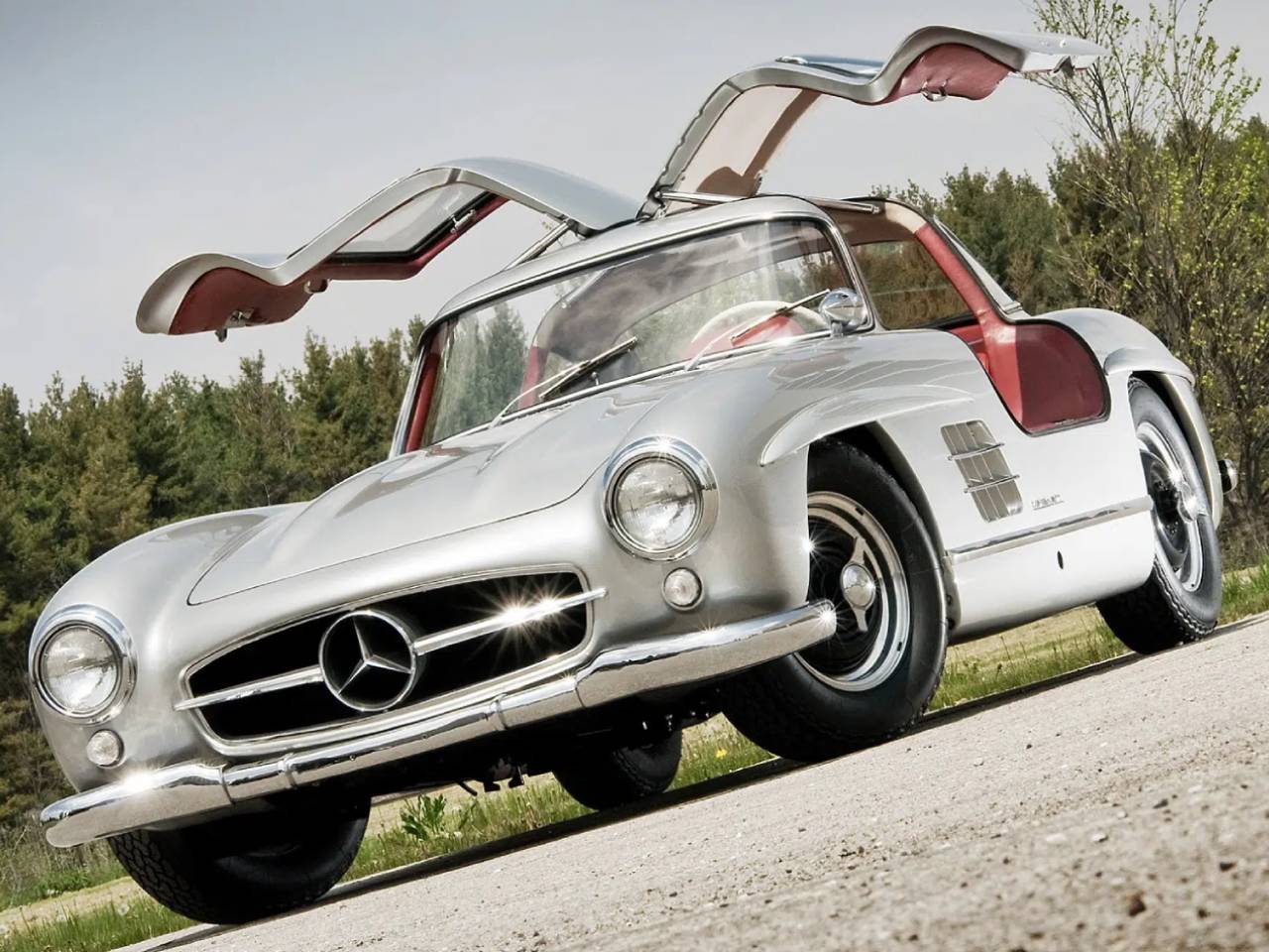 Mercedes-Benz 300SL dos anos 50 Mercedes-Benz 300SL dos anos 50