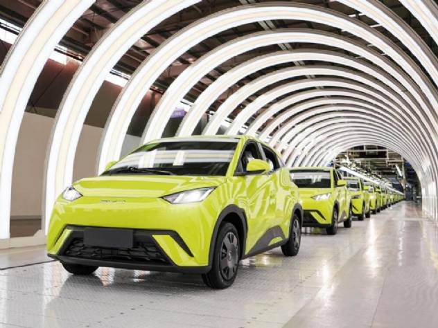 BYD avan�a rumo a produ��o nacional, com testes finais em f�brica na Bahia