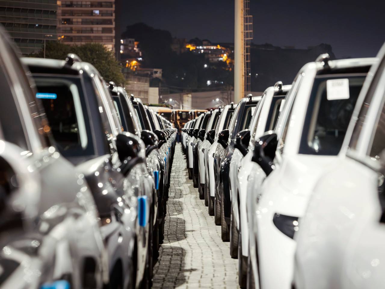 Primeiras unidades dos SUVs da Leapmotor chegam ao Porto de Santos (SP) Primeiras unidades dos SUVs da Leapmotor chegam ao Porto de Santos (SP)