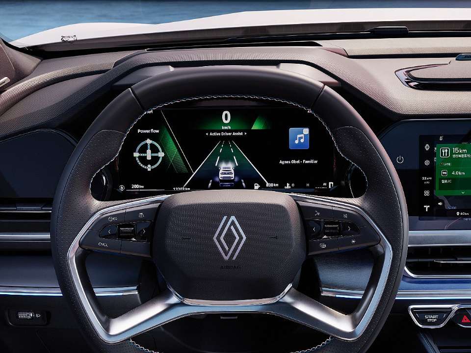 Renault�Filante 2027 - painel de instrumentos