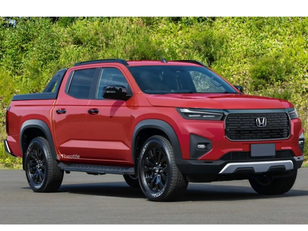 Honda vai ter picape m�dia com base da Mitsubishi Triton; veja proje��es