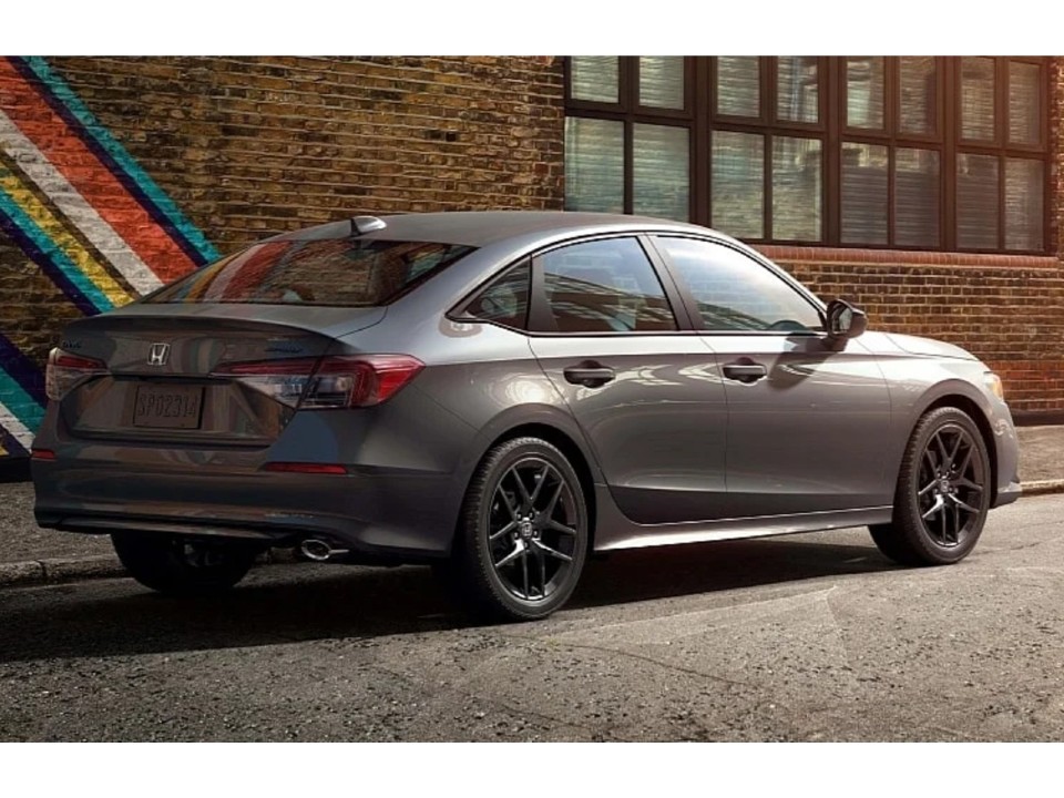 Honda�Civic 2027 - �ngulo traseiro