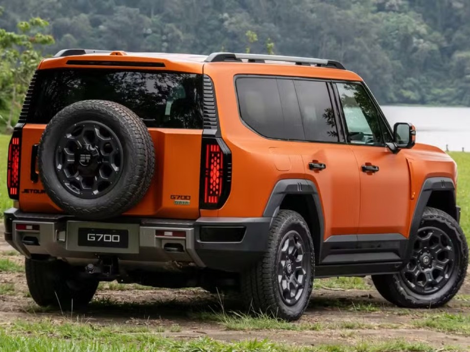 Jetour�G700 2027 - �ngulo traseiro