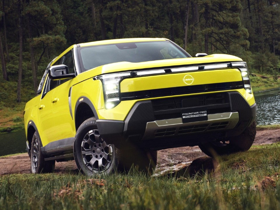 Nissan�Frontier Pro 2026 - �ngulo frontal