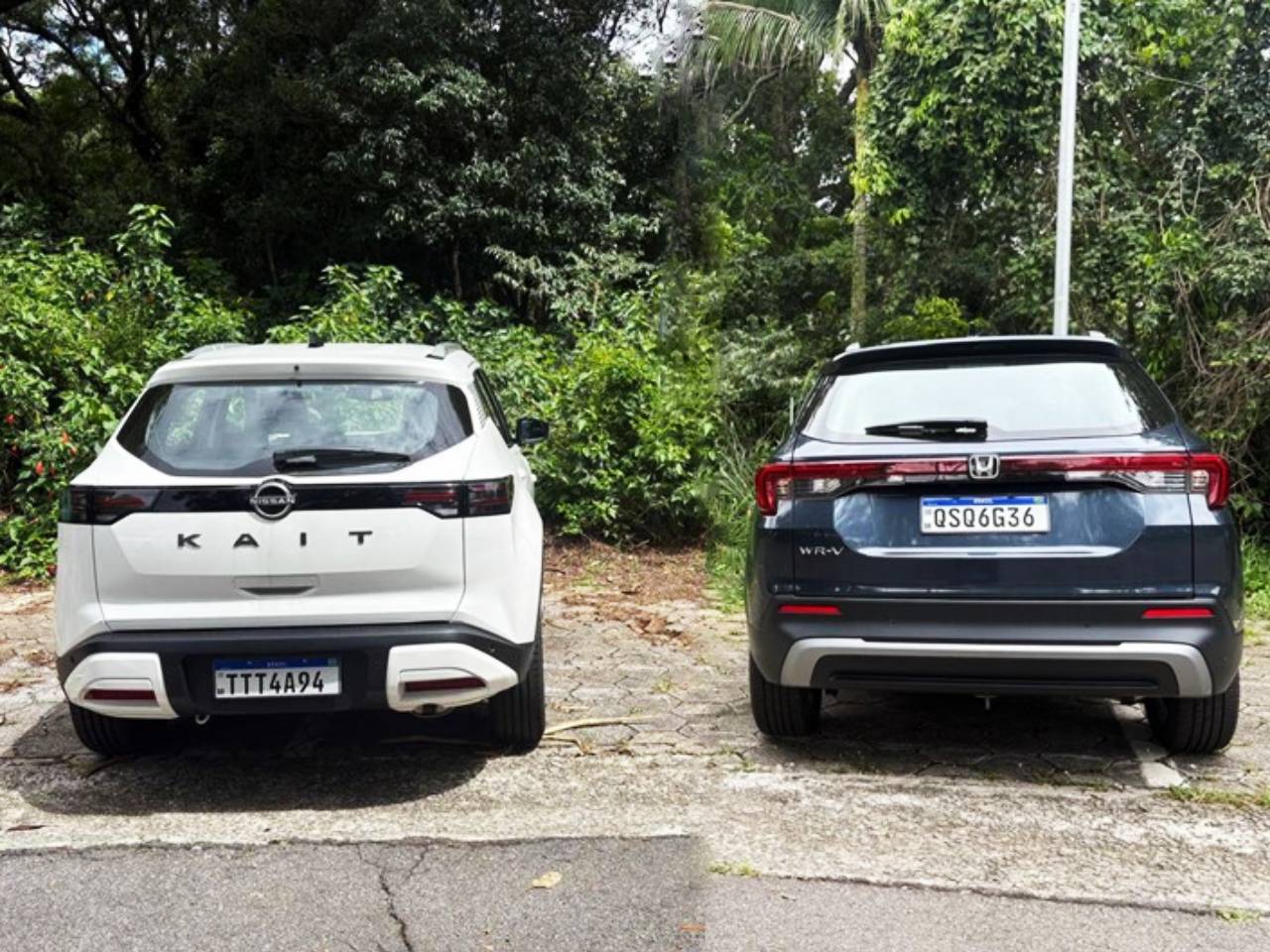 Honda WR-V e Nissan Kait Honda WR-V e Nissan Kait