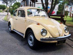 Fusca Bege Ipanema, de 46 anos, � mais que um poema; veja pre�o da raridade