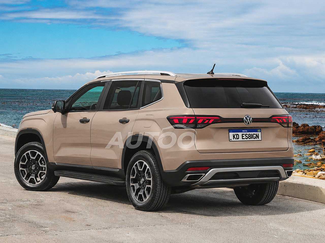 Projeção artística livre de um SUV Amarok Projeção artística livre de um SUV Amarok