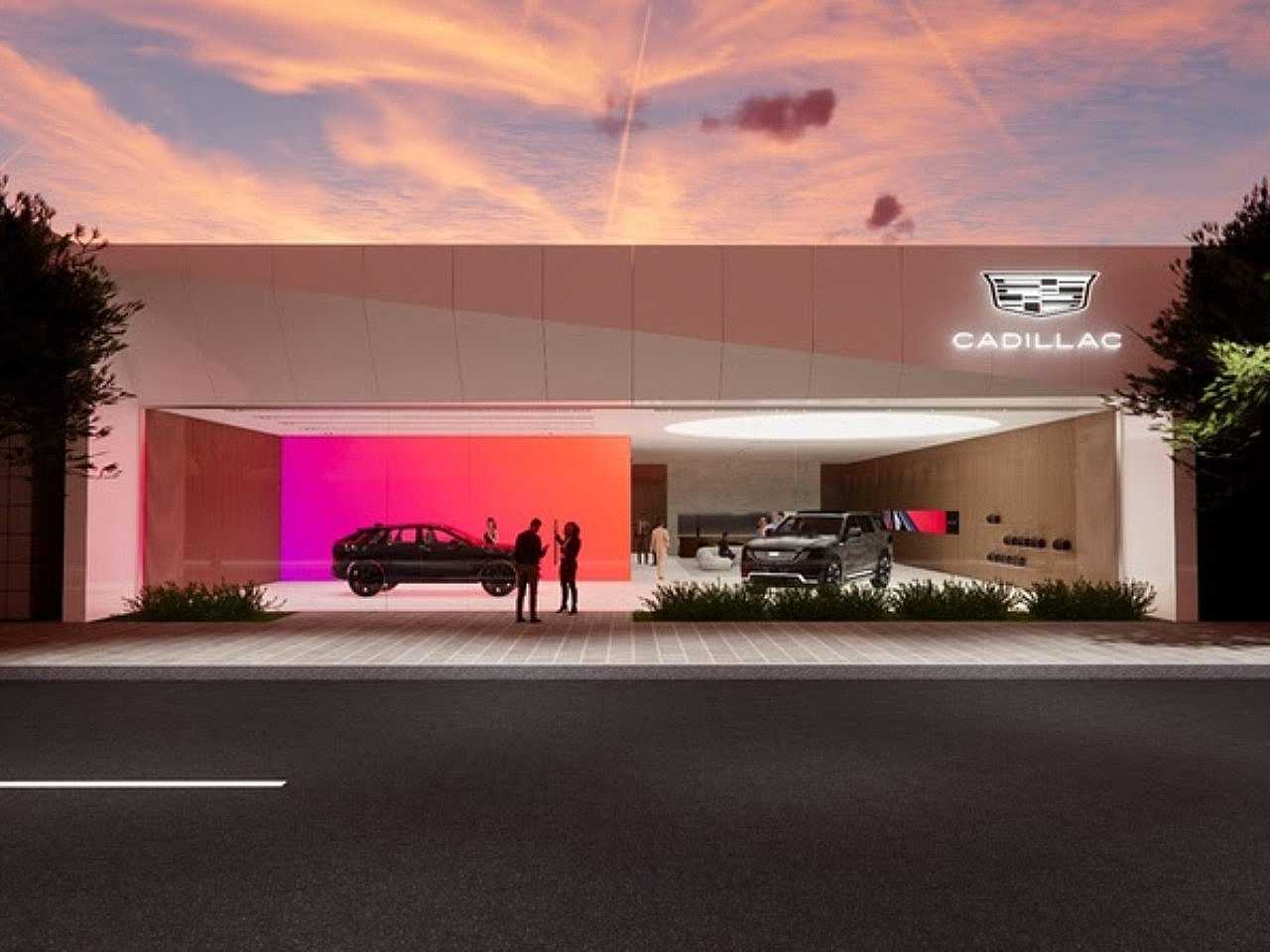 Projeção de concessionária da Cadillac no Brasil Projeção de concessionária da Cadillac no Brasil