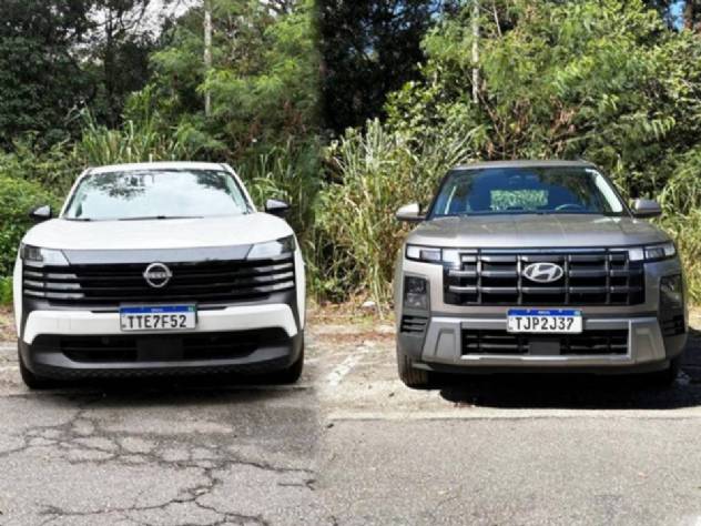 Nissan Kicks e Hyundai Creta ficam lado a lado; saiba qual dos SUVs vence