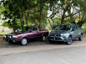 Volkswagen Saveiro: um encontro de gera��es antes da despedida; veja v�deo