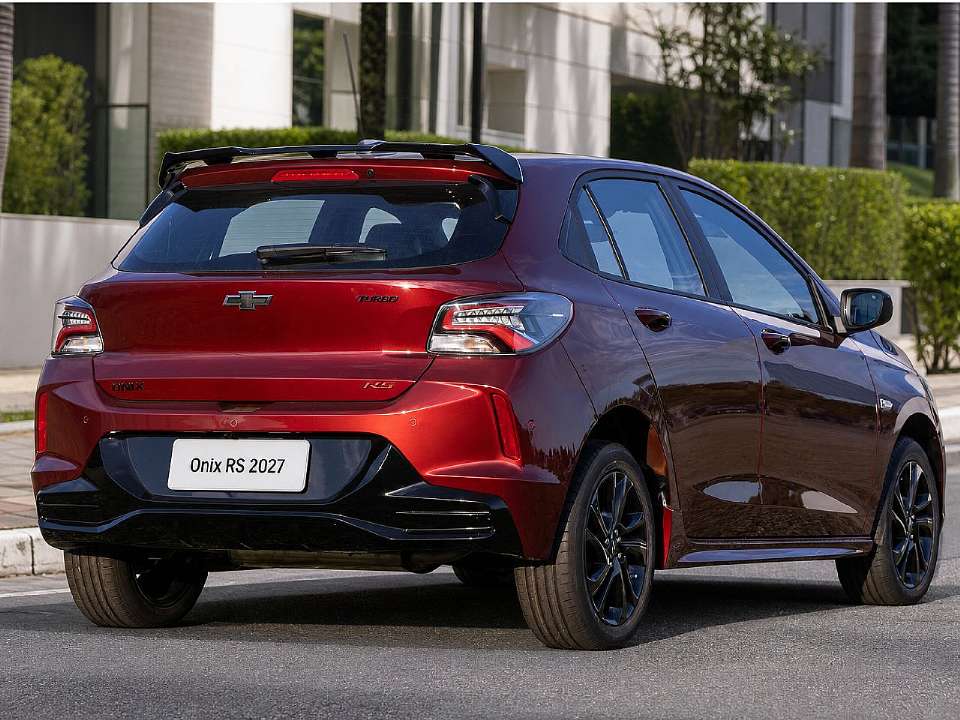 Chevrolet�Onix 2027 - �ngulo traseiro