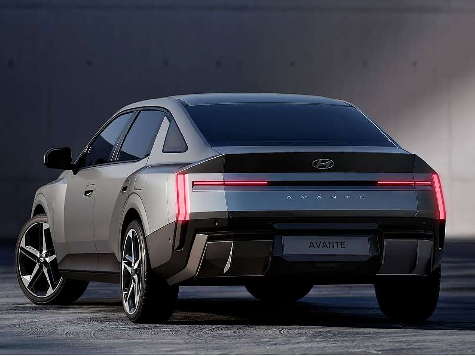 Hyundai�Elantra 2027 - �ngulo traseiro