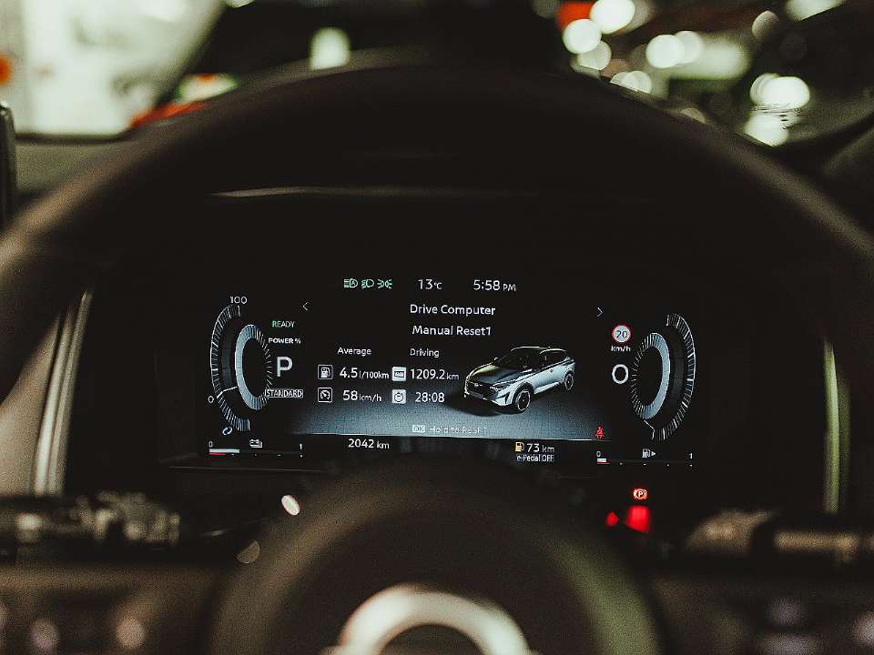 Nissan�Qashqai 2027 - painel de instrumentos