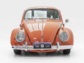 Fusca de 65 anos Vermelho Coral customizado ronca forte; veja pre�o da raridade