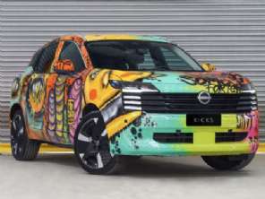 Nissan Kicks � mostrado com pintura de artista famoso; confira como ficou o SUV