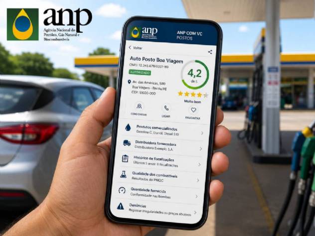 ANP lan�a aplicativo que ajuda a evitar abastecer com combust�vel adulterado