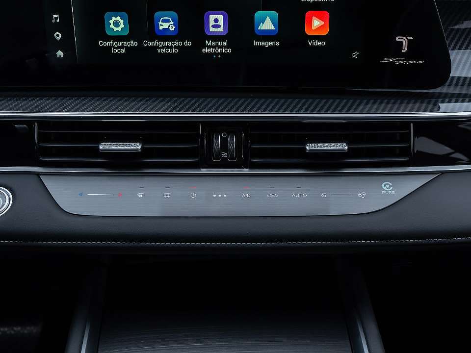 CAOA Chery�Tiggo 7 2027 - console central