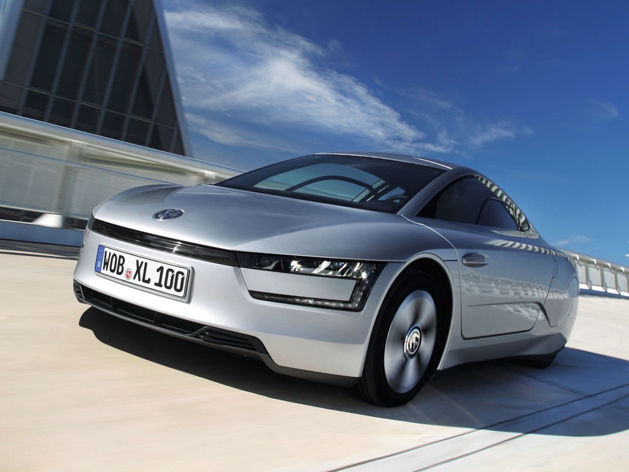 O conceito XL1, da Volkswagen